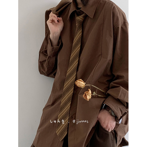 Four Seasons Japanese Retro Khaki Striped Hand-Tied Tie for Men and Women, College Style, No-Tie Japanese Accessory Bow Tie Trend Four Seasons Japanese Retro Khaki Striped Hand-Tied Tie for Men and Women, College Style, No-Tie Japanese Accessory Bow Tie Trend