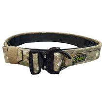 TR Tactical Shock Belt 1 75 Ronin Belt Imported Cobra Buckle MOLLE Ronin Drop Waistband Camouflage