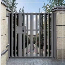 Customize Guangdong Iron Art gate Doors Courtyard door Electric door Luxury European style Iron door Single double open window door