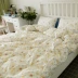 ins nordic phong cách giường nhỏ hoa bông chăn bông Bốn đơn giản tươi ba mảnh - Bộ đồ giường bốn mảnh