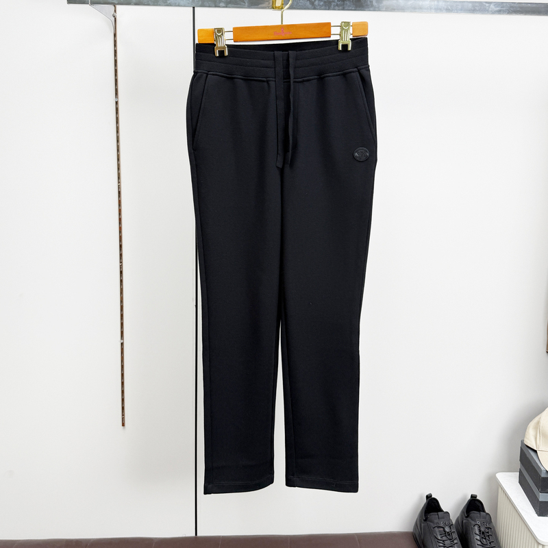 Lukadilong Men's Genuine Clothing Autumn and Winter New Product Sheep Wool Blend Warm Elastic Waist Sports Jogging Pants Long Pants