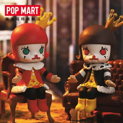 Прозрачно!Popmart Bubble Mart искренне Молли счастливая маленькая поезда Dajin Blind Blind