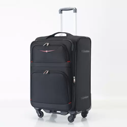 Вместительный и большой съемный прочный чемодан для путешествий, ткань оксфорд, 26 дюймов