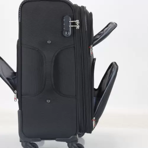 Вместительный и большой съемный прочный чемодан для путешествий, ткань оксфорд, 26 дюймов