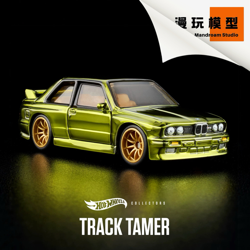 Hot Wheels Rlc 1/64 Bmw M3 E30 Electroplated Green