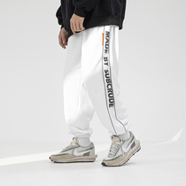 NOAY national tide hip hop loose pants mens straight trendy brand INS loose versatile casual toe sports long pants