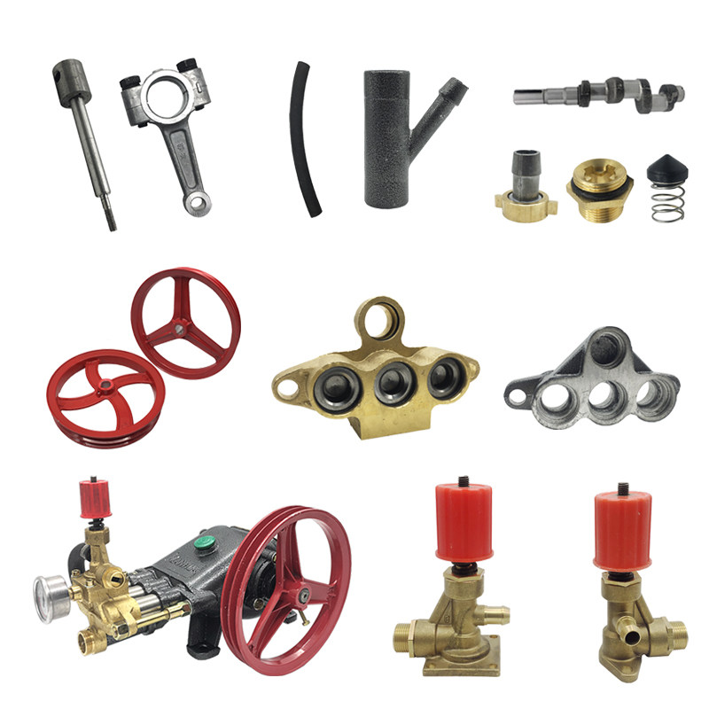 Pressure Regulation 55 58 assembly parts Day cleaning pump head copper block washing machine black cat valve seat seal back water