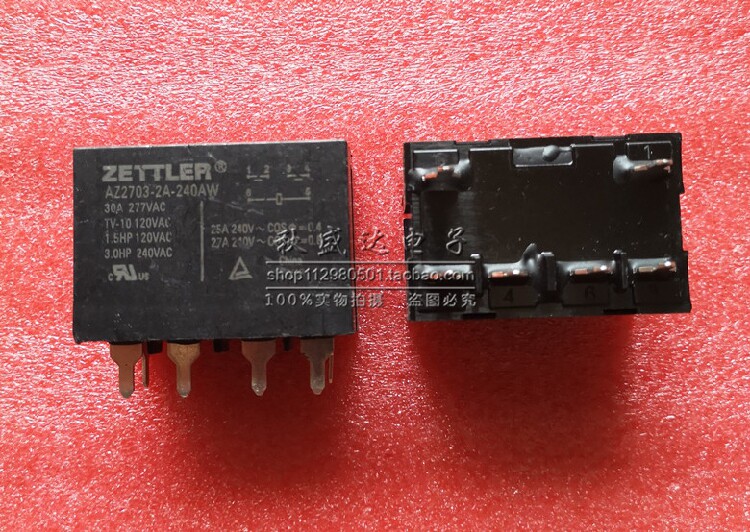 Brand new setrel relay AZ2703-2A-240AW 6 feet in the foot