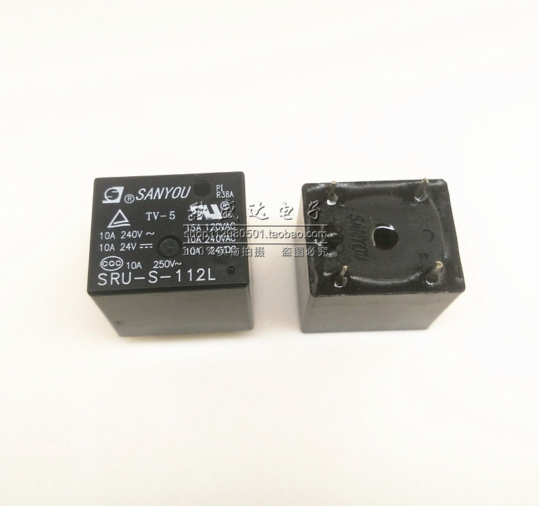 Relè SPDT SANYOU SRU-S-112L 12VDC 12A - Per Circuiti Elettrici E Automazione - Foto 7