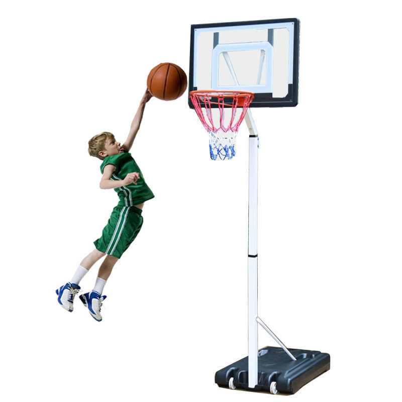 Mobile basketball rack adult outdoor children children basketball frame shooting basket youth home indoor lift
