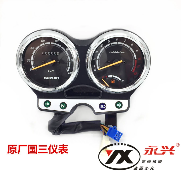 Áp dụng cho Qingqi Suzuki GT125 dụng cụ Junchi QS125-5A-5C5F trường hợp lắp ráp đồng hồ đo đường mét - Power Meter