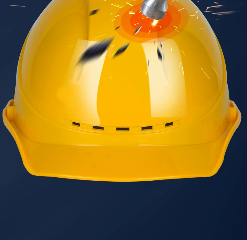 Mũ bảo hiểm công trường xây dựng nam tiêu chuẩn quốc gia Châu Âu thợ điện lãnh đạo dày thoáng khí in kỹ thuật xây dựng mũ bảo hộ
