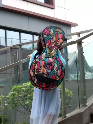 Dole folk music Zhongguang Bao thick shockproof portable shoulder waterproof small Ruan bag instrument piano bag can carry back