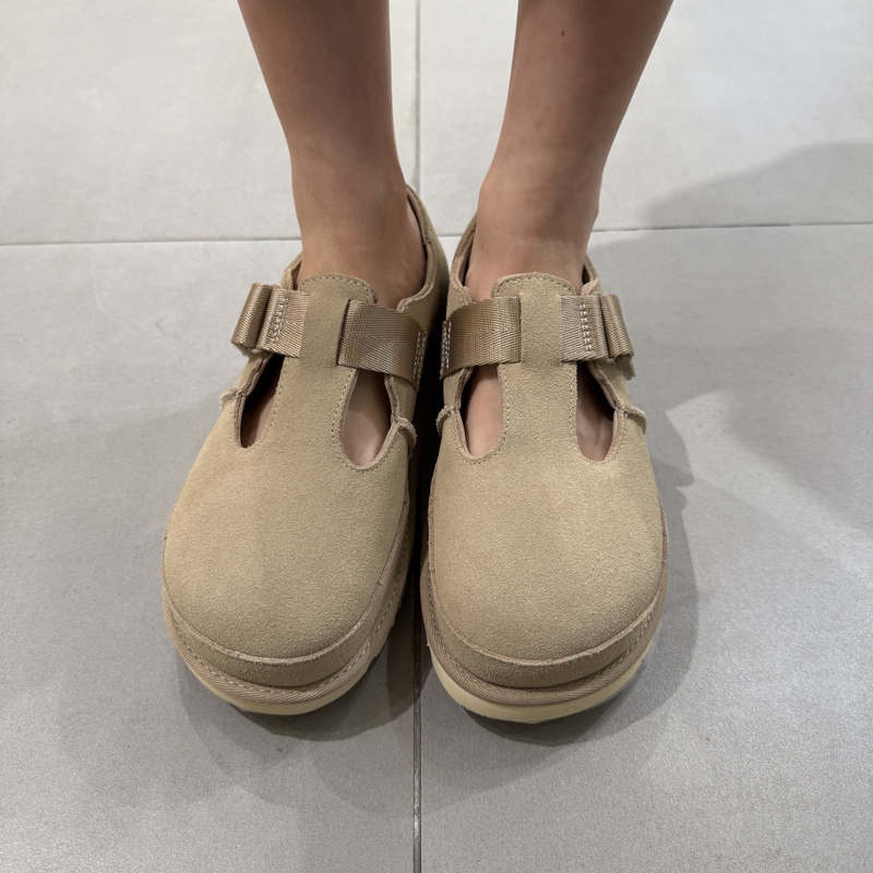 Authentic Ugg Autumn New Women's Round-Toe Flat Loafers Casual Mary Janes 1171506 Authentic Ugg Autumn New Women's Round-Toe Flat Loafers Casual Mary Janes 1171506