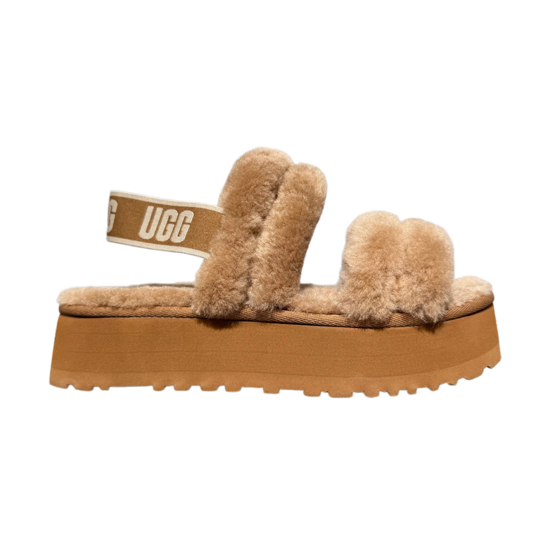 Authentic Ugg Autumn Women's Fashionable and Comfortable Solid Color Open-Toe Strap-Style Casual Fur Slippers 1191134 Authentic Ugg Autumn Women's Fashionable and Comfortable Solid Color Open-Toe Strap-Style Casual Fur Slippers 1191134