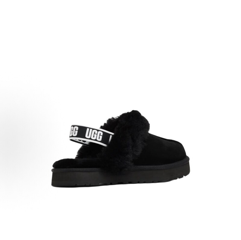 Ugg Children's Shoes 24 Early Autumn Wool Slippers for Girls, Elastic Band, Furry Thick-Soled Outdoor Slippers 1130395K