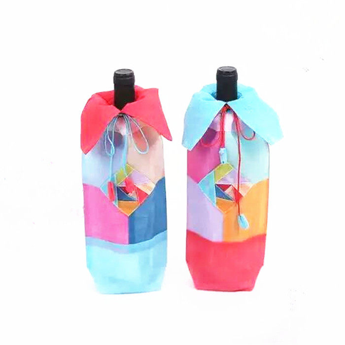 Han Style Material Shop Opening Furnishing Decorations Red Wine Set Wine Bottle Set Foreign Wine Jacket Packing Bag Gift Bag