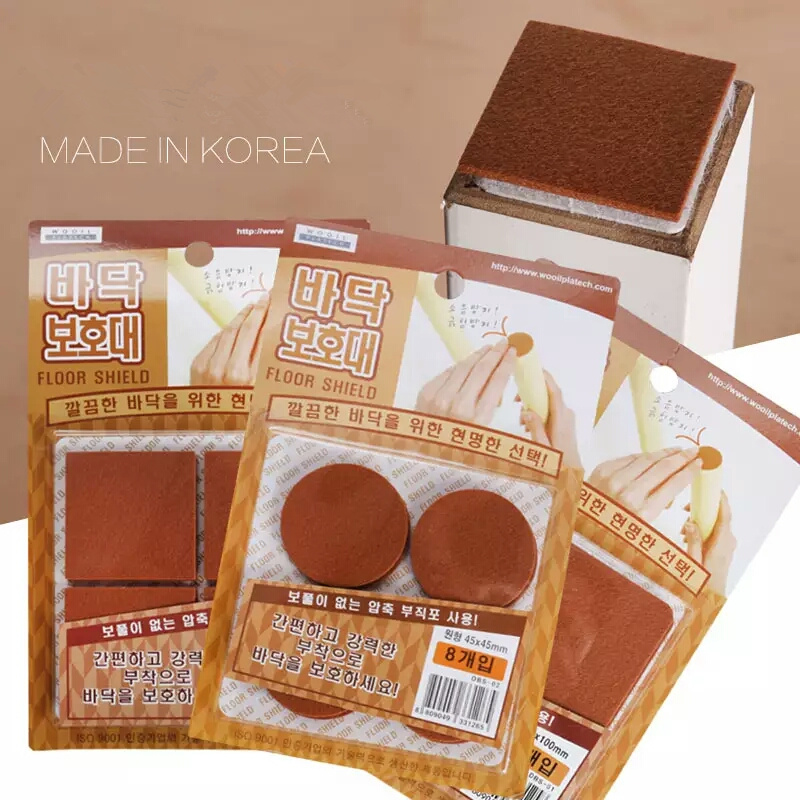 Thickened anti-slip self-adhesive table and chairs footbed anti-frosted sofa protection cushion stool stickers for home South Korean household goods