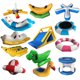 Millones de bolas de océano para piscina, juguete inflable de agua para niños, balancín con ruedas calientes, flotador de trampolín giroscópico de barco Banana