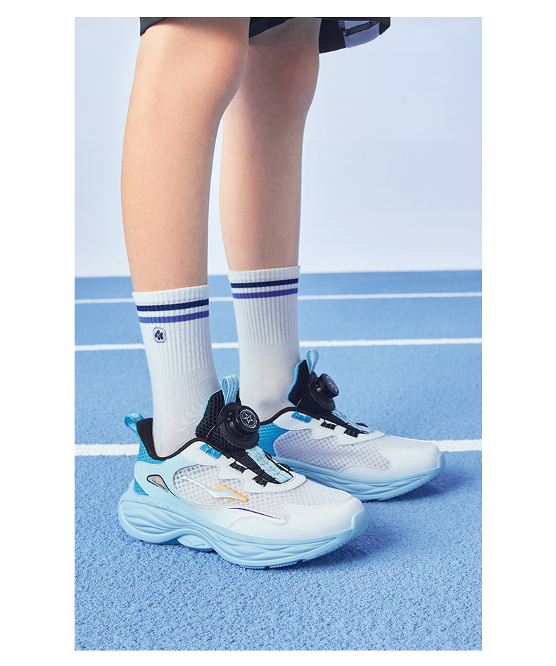 Ling Yue 3 | Hongxing Erke Kidsren's Shoes, Kidsren's Sports Shoes, Autum Mesh Youth Running Shoes, Boys' New Shoes — 23