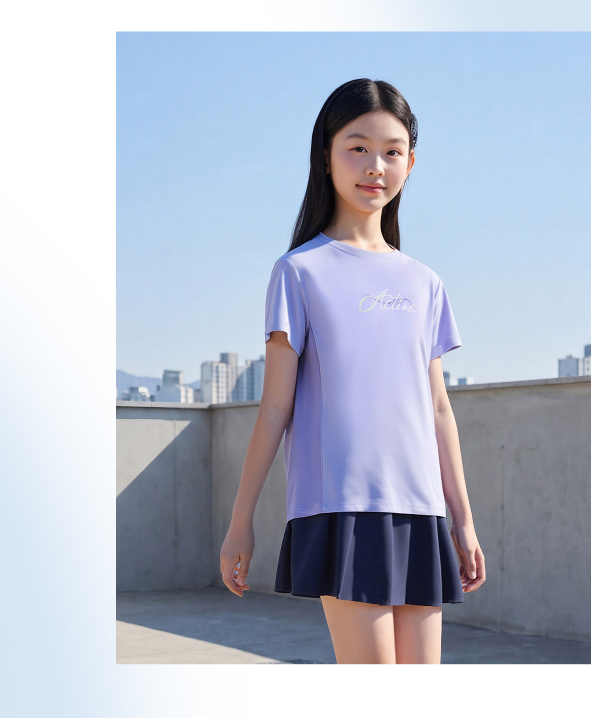 鸿星尔克童装儿童短袖T恤男童运动速干衣夏季新款青少年女童上衣 — 42