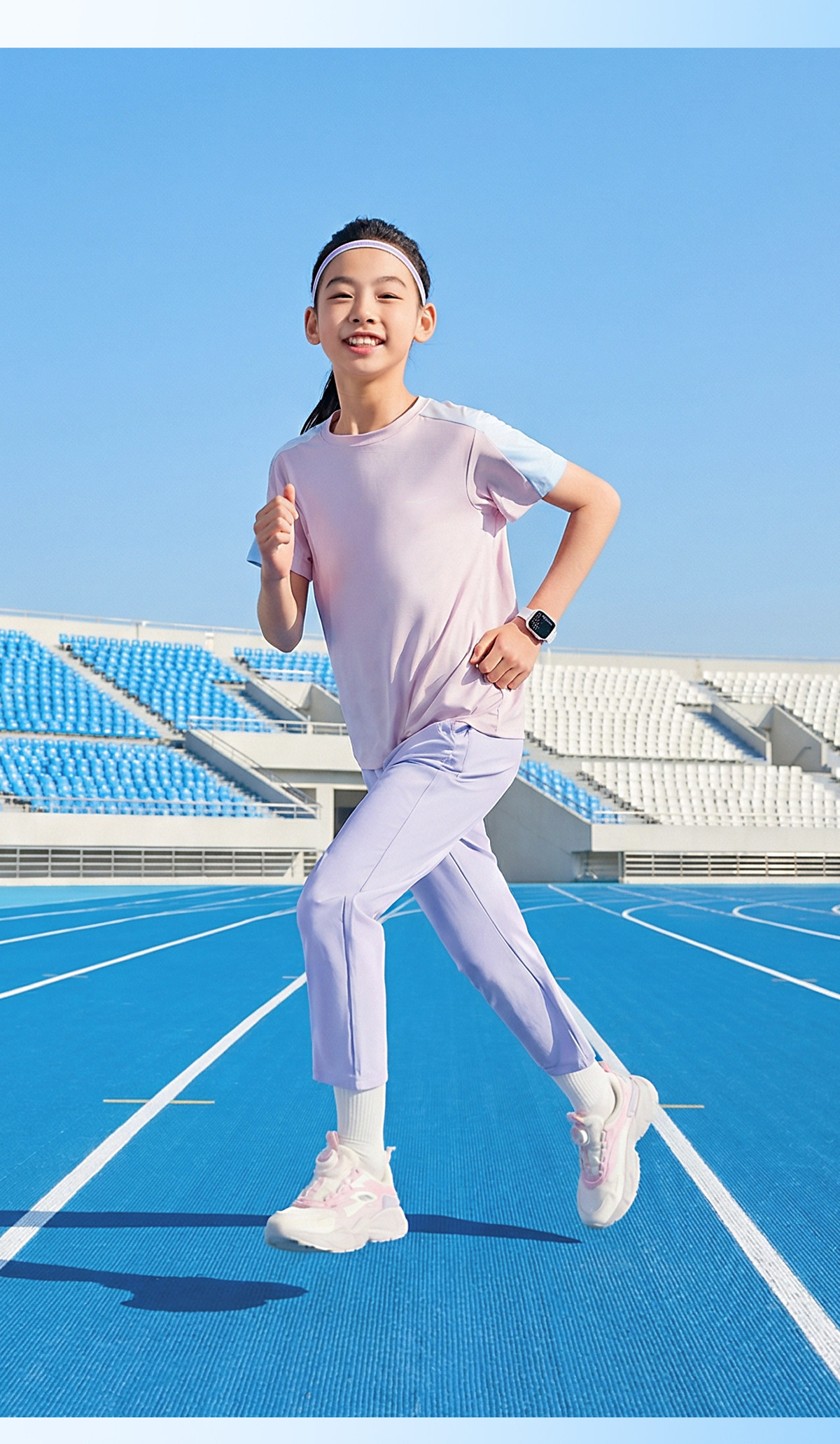 鸿星尔克童装儿童短袖T恤男童运动速干衣夏季新款青少年女童上衣 — 32