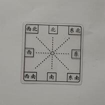 Direction coordinate table position and direction transparent markers southeast and northwest directions coordinate table teacher teaching tools