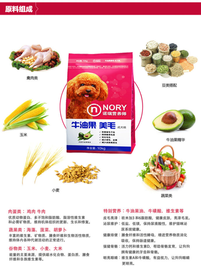 Nori cơm tối VIP Teddy thức ăn cho chó Bơ vẻ đẹp tóc để nước mắt thức ăn cho chó con chó Nhỏ thực phẩm nói chung số lượng lớn royal canin kitten