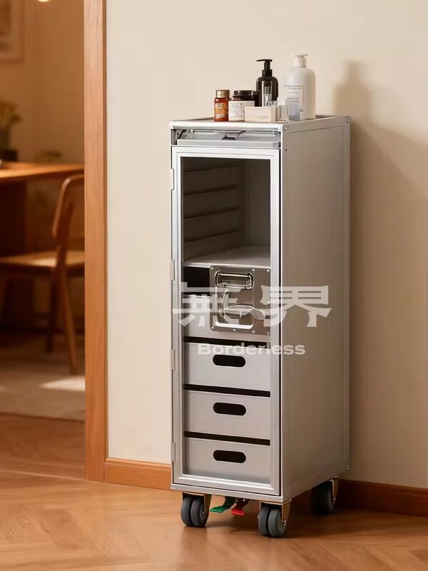 Unbounded Original Vinyl Record Drawer-Type Storage Cabinet, Movable Tv Side Cabinet, Multi-Layer Storage Cabinet