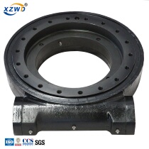 Turntable bearing Worm gear worm drive device Slewing bearing has self-locking special use for aerial work