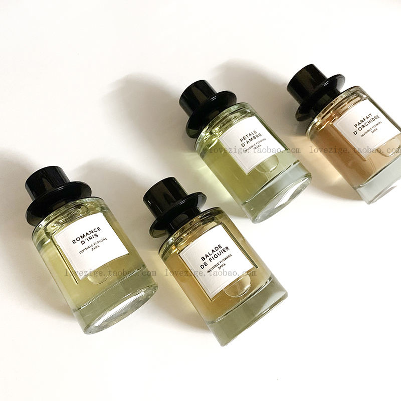 Free Shipping Sample Zara Romantic Iris Amber Petal Beautiful Orchid Serene Fig Perfume Sample