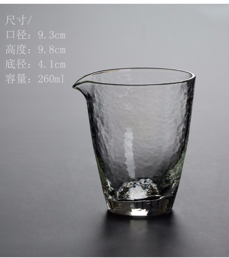 Cloud fair art glass cup tea ware jingdezhen tea sea male eagle cup by hand points petals fair keller