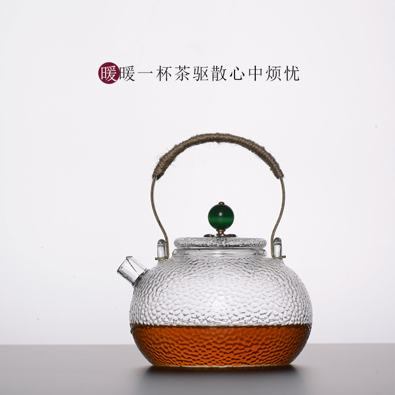 Cloud Japanese high - temperature operation household water hammer glass girder pot electricity TaoLu brewed tea, black tea pot
