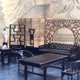 Sand Table Architectural Model Chinese-Style Furniture Interior Decoration Traditional Rosewood Redwood Antique Mini Simulation Furniture 1:25
