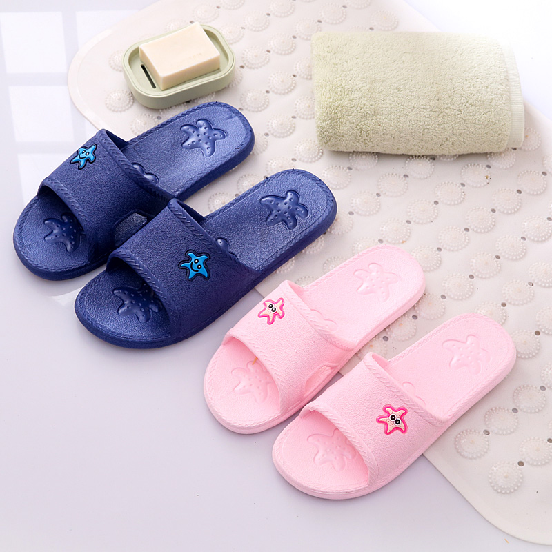 Slippers Women Summer Home Indoor Bathroom Anti-Slip Massage Parlour Floor Couple Men's Home Cute Sandals Shoes