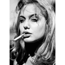 Angelina Jolie letter g decorative painting star movie poster Nordic concise frame Zhihu recommended