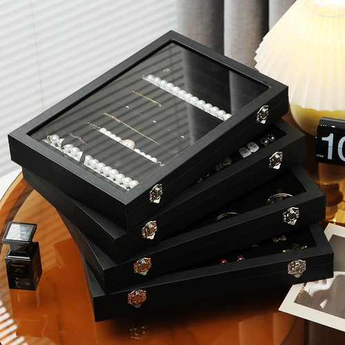 Ожерелье из жемчуга, высококлассная коробка для хранения, изысканный браслет, аксессуар, вместительный и большой ободок, система хранения