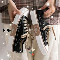 Converse STAR black autumn all-match canvas shoes womens new all-match spring and autumn ins tide street clapper shoes