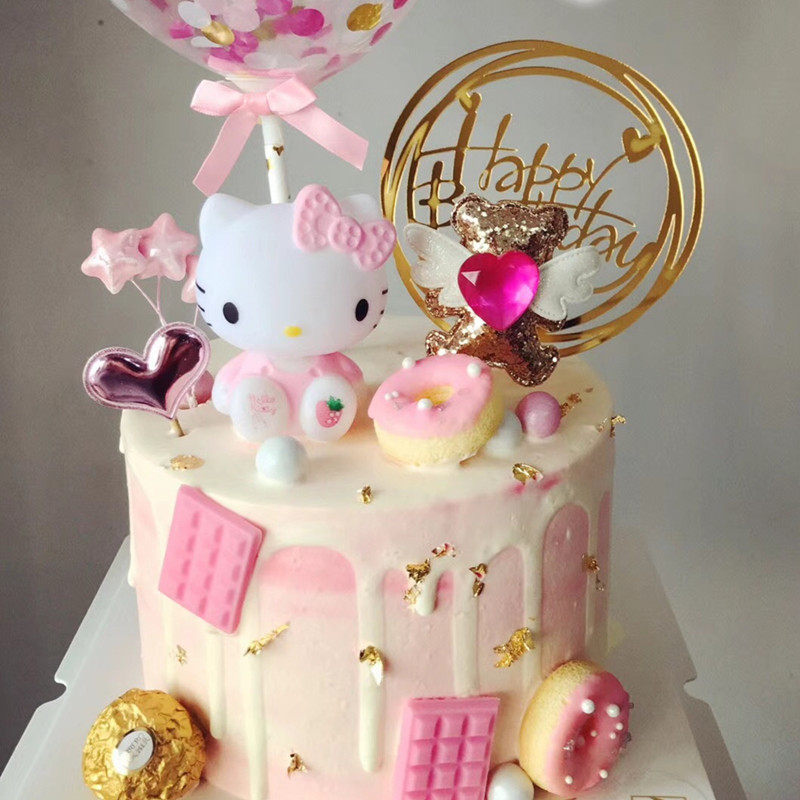 Hello Kitty 蛋糕怎么做 Hello Kitty 蛋糕的做法 豆果美食