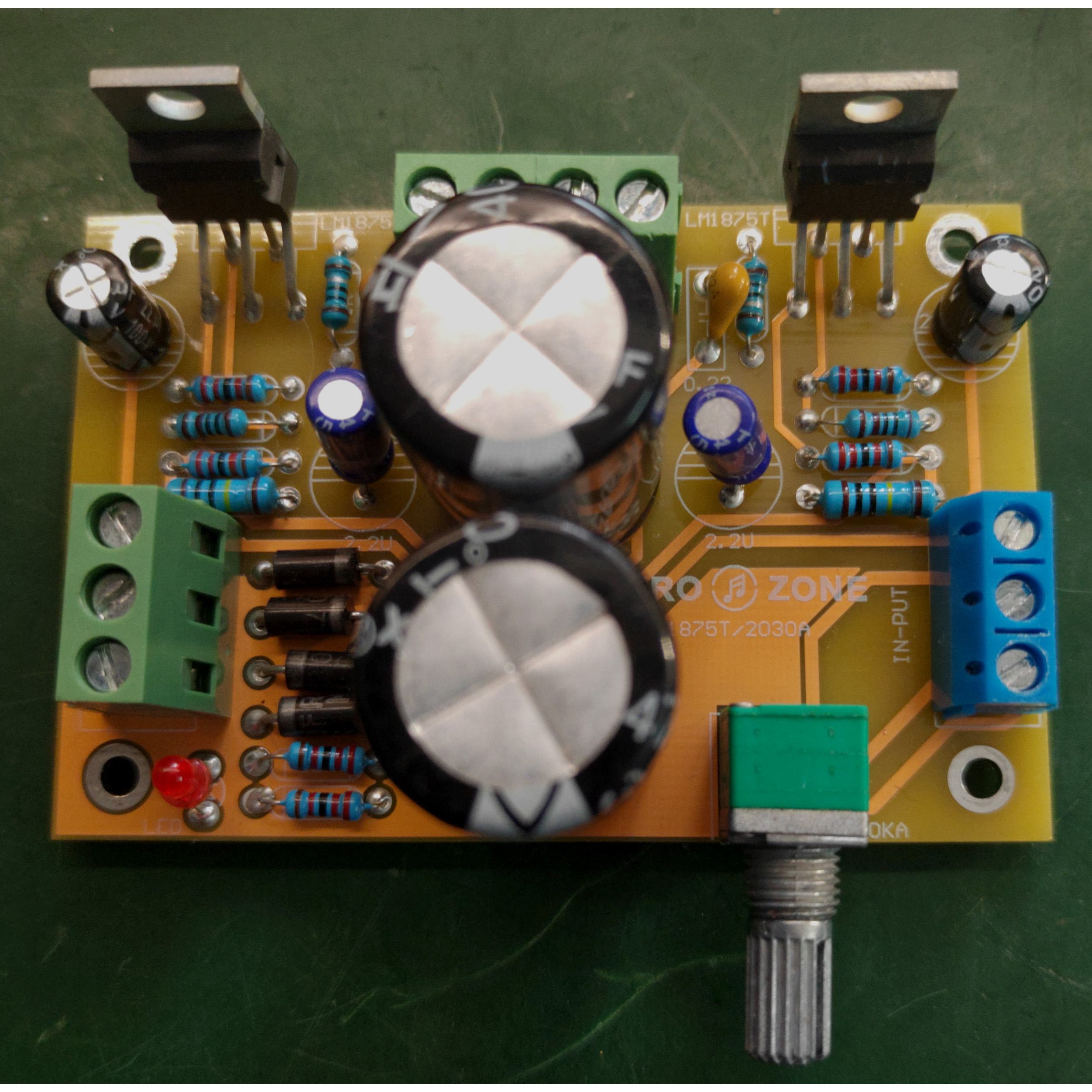 ZELLO-Classic LM1875T TDA2030A two-channel power amplifier board PCB empty board parts