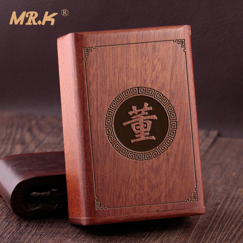 Shabbilee Tobacco Box 20 Loaded Men's Dry Smoke Personality Creativity Customised Manual Lettering Retro Nostalgia Portable