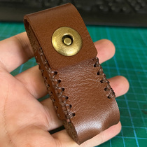 Flamido lighter leather case Crazy horse leather first layer cowhide retro style wearable leather tailor-made handmade