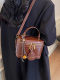 Charlit Keitn High-End Handbag Women's 2026 New Model Genuine Leather Niche Shoulder Crossbody Bag