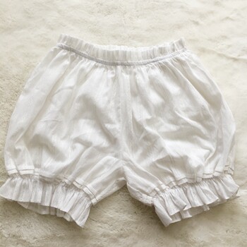 Lolita ສາວຫວານສີແຂງ bottoming pants ຜັກ jacquard ຝ້າຍແລະ linen ສະດວກສະບາຍ pants ຄວາມປອດໄພສາມາດໃສ່ນອກ