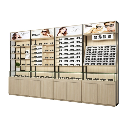 Стенд, стеклянные солнцезащитные очки, простой и элегантный дизайн, делается под заказ