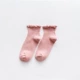 Hàn Quốc Cục Bông Tai Tai Cotton Hàn Quốc Sinh Viên Ren Cotton Vớ Nhật Bản Ngọt Dễ Thương Vớ Phụ Nữ - Vớ bông
