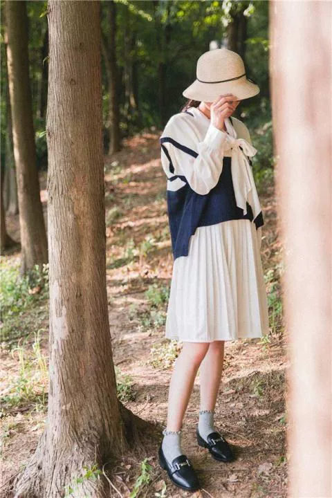 Hàn Quốc Cục Bông Tai Tai Cotton Hàn Quốc Sinh Viên Ren Cotton Vớ Nhật Bản Ngọt Dễ Thương Vớ Phụ Nữ - Vớ bông