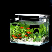 Fish tank bare tank office thickened transparent turtle tank living room household desktop mini small lobster tank