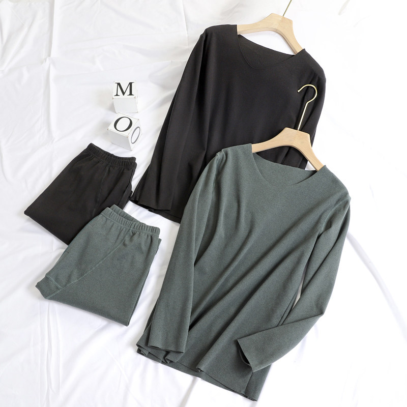 Men's Autumn Winter Fever Sweatpants Fever Duvet Plus Suede Thickened Large Size Autumn Winter Home Autumn Clothes Sanitary Pants