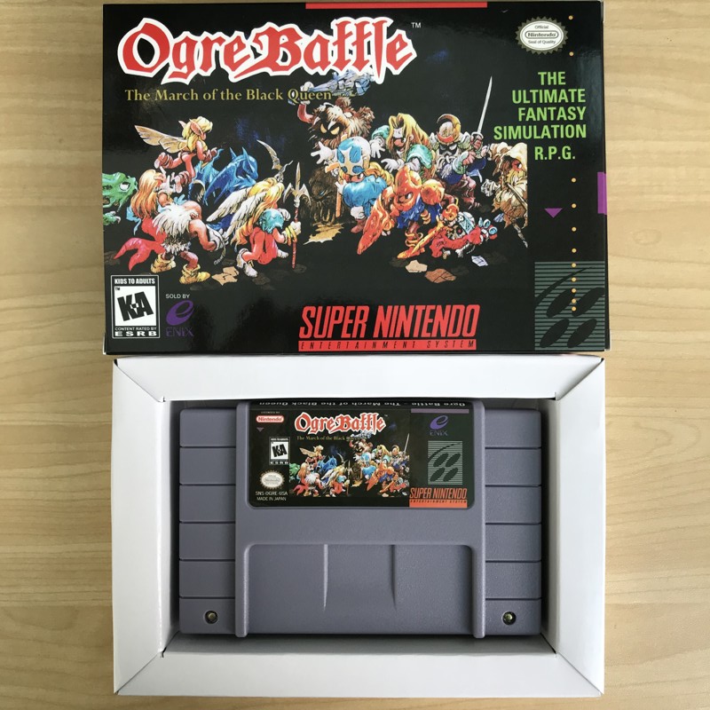 SNES Ogre Battle Royal Knights Overstepping